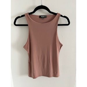 Blush basic tank top